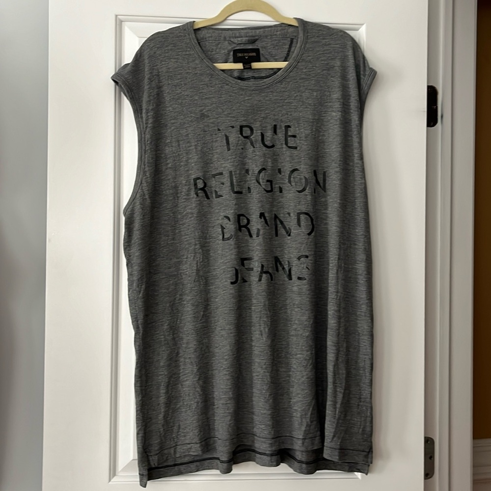 True Religion Sz 3XL Tank top sleeveless shirt plus size